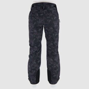OBERMEYER Malta Snow Ski Pants HydroBlock Waterproof Grey Camo Women's 14 x 32"